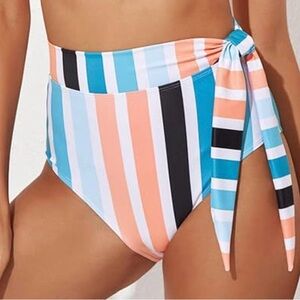 NWOT Dokotoo Women Swimsuits High Waisted Bottom Floral Print Tummy ControlSizeS